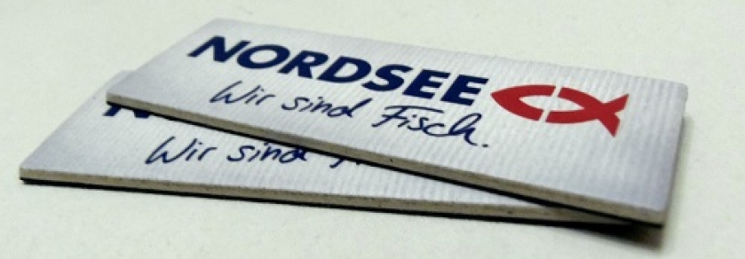 Cardboard magnets