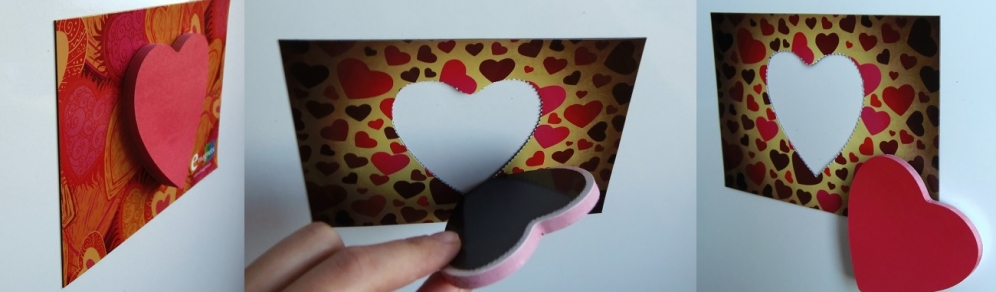 Magnetic notepad with perforated magnetic frame