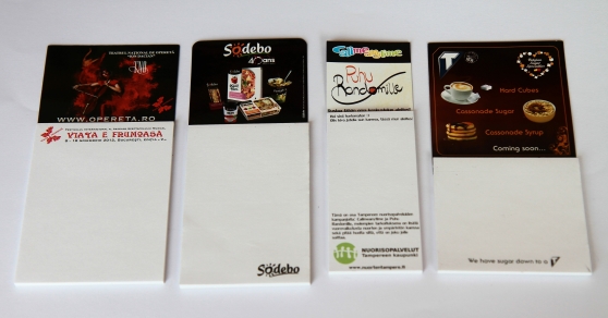 Magnetic notepads